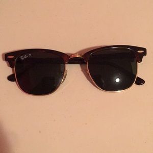 Clubmaster Ray bans polarized!!!